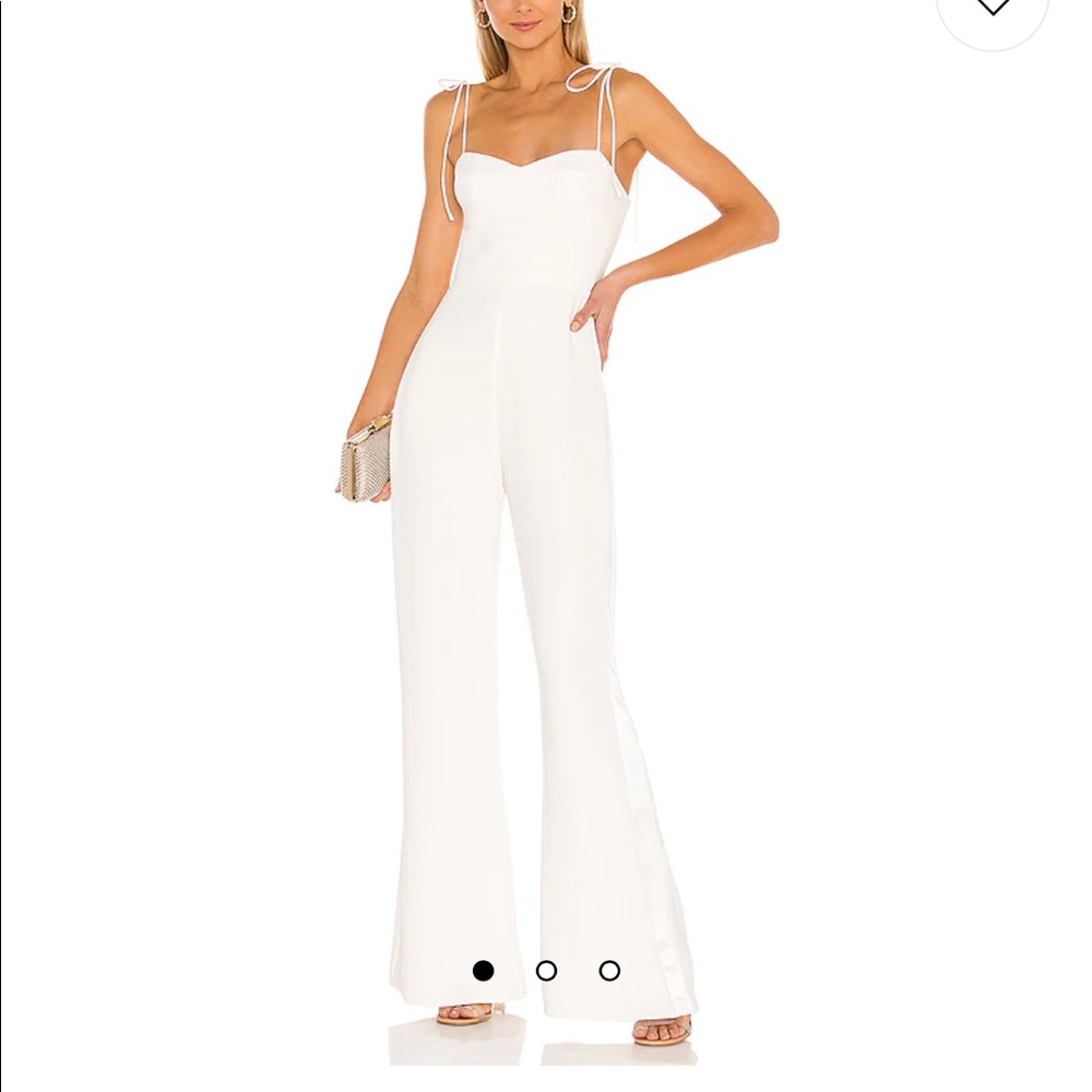 Amanda Uprichard White Jumpsuit